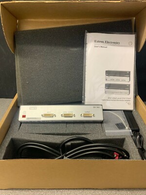Extron DVI DA2 60-886-02 1:2 DVI Verteilerverstärker Amp MDA
