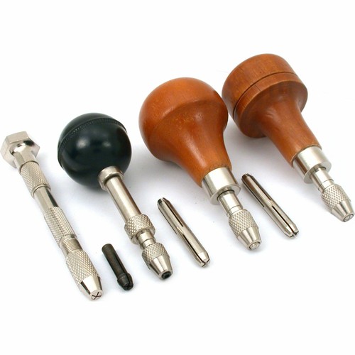 4 Pin Vises Watchmakers Drilling Clock Repair Tools Watch Maker 
