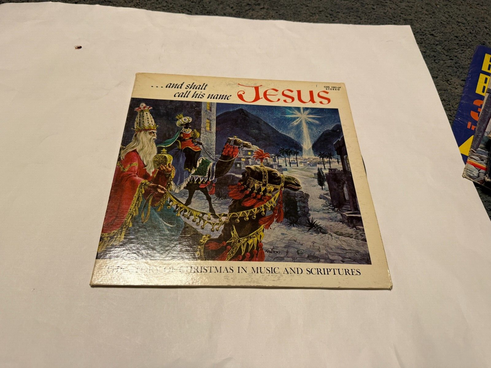And Shalt Call His Name Jesus The Story Of Christmas in Music and Scriptures LP