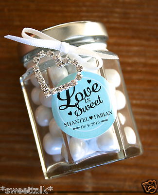 WEDDING, BRIDAL SHOWER, PERSONALISED FAVOUR HEX