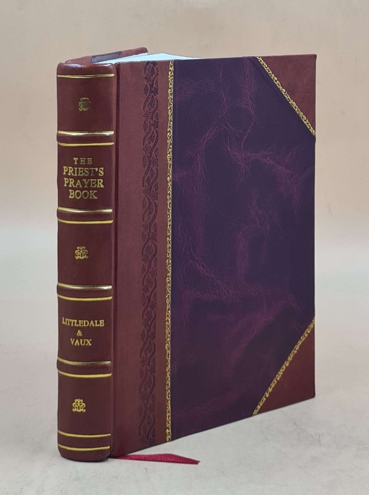 The Priest'S Prayer Book... With A Brief Pontifical, By The Late [Leather Bound]