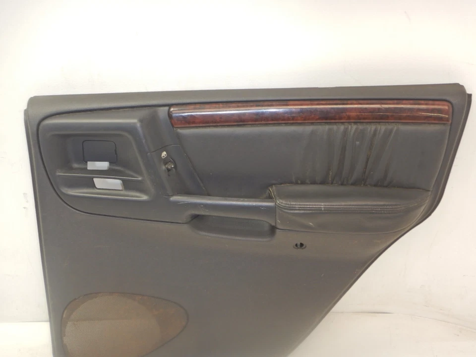 Jeep Grand Cherokee ZJ 96-98 Limited Passenger Rear Door Panel Woodgrain Leather Foto 2 de 4