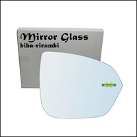 Glas RüCkspiegel Verchromt Seite Dx-Passeggero FüR Dacia Duster Ii Von
