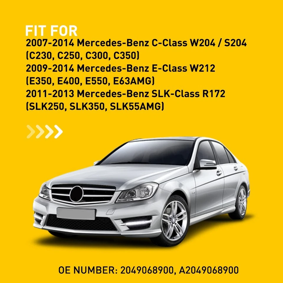 LED para MERCEDES C250 C350 2012-2014 DRIVER FAROL DE NEBLINA ESQUERDO FUNCIONAMENTO DIURNO - Imagem 2 de 4