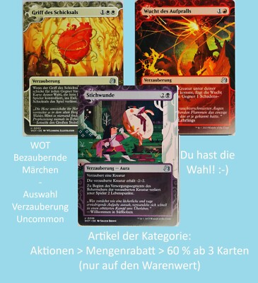 Magic MTG | WOT - WOE | Bezaubende Märchen | Uncommon | Verzauberung | Auswahl