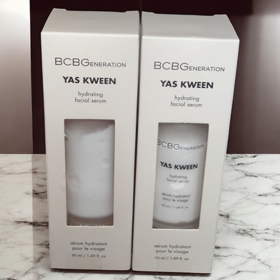 BCBGeneration 2pc Lot Yas Kween Hydrating Facial Serums 1.69oz New (x2)