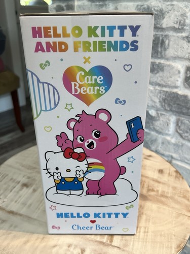 Hello Kitty Loves Cheer Bear 10 Zoll Sammlerstück Care Bears Plüsch 2er-Pack - weich - Bild 5 von 6