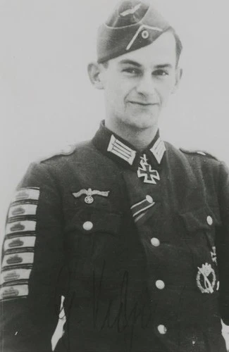 WW2 TOP TANK DESTROYER HAUPTM.GUNTHER VIEZENZ KNIGHTS CROSS 4 TANK DEST.BDG.GOLD