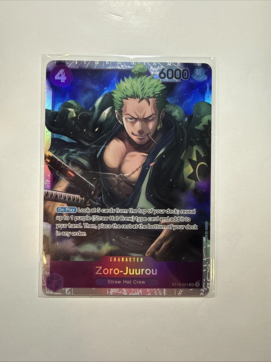 Zoro-Juurou ST18-004 Starter Deck 18: Purple Monkey.D.Luffy for