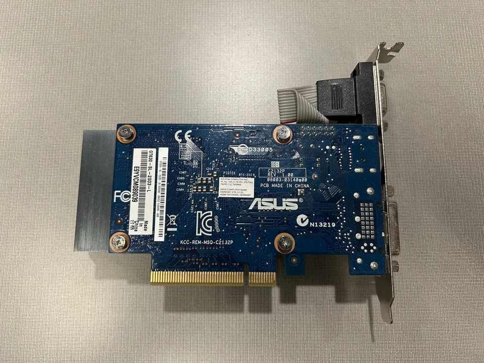 ASUS Nvidia GeForce GT630 2GB GDDR3 VGA/HDMI/DVI P/N: GT630-SL-2GD3-L Video Card - Image 2 of 3