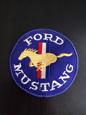 FORD MUSTANG AMERICAN MUSCLE CAR GESTICKTER AUFNÄHER