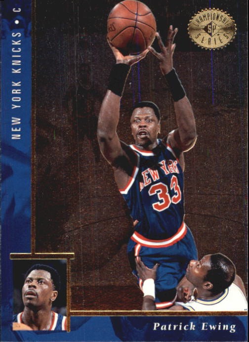1995-96 SP Championship #70 Patrick Ewing - BSK
