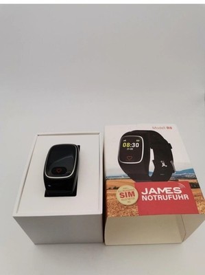 James B6 Notruf- und Sicherheitsuhr für Senioren, Sturzerkennung, Notruf-Knopf &