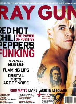 RAYGUN Magazine; #70, Aug '99; Red Hot Chili Peppers, Mos Def, Flaming Lips