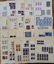 US Stamps Collection- Lot Of MNH Plate Blocks  More On 29 Stock Pages 1960s-70s