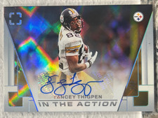 2025 Panini Photogenic Yancey Thigpen IN THE ACTION FOTL AUTO /7 SSP #ITA-YYT