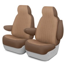 For Toyota Land Cruiser 98-07 Madera 1st Row Sandstone Custom Seat Covers For Toyota Land Cruiser 98-07 Madera 1st Row Sandstone Custom Seat Covers