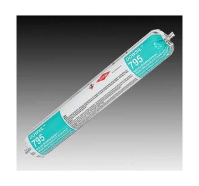 Dow Corning 795 Black Silicone Weatherseal Building Sealant Sausage - Case of...