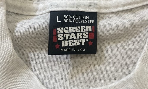 Vintage Georgia Bulldogs Peach Bowl 1989 White T-Shirt Tee Size L Single Stitch - Imagen 6 de 9