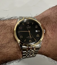 TUDOR 1926 39mm Black Dial Two-Tone Rose Gold M91551-0003