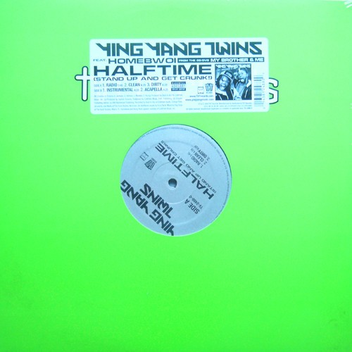 Ying Yang Twins - Halftime (Stand Up & Get Crunk!), 12", (Vinyl)