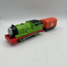 Talking Percy Thomas  Friends Trackmaster Motorized 2014 Mattel Engine Tested