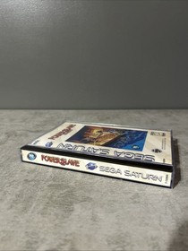 Powerslave - Sega Saturn - Complete CIB W/ Registration Card Very Nice Condition
