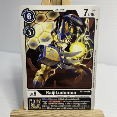 RaijiLudomon BT3-069 C Release Special Booster Digimon TCG