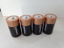 Duracell DURACEL-D-4-PK D PLUS Battery - 4 Pack