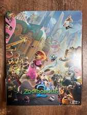 Zootopia 2 w. Steelbook Blu-ray, 2025, EU Import, Region Free NEW/SEALED