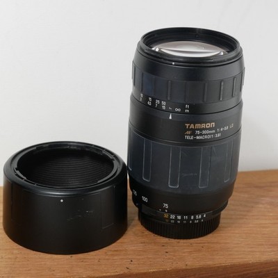 Tamron AF 75-300mm 1:4-5.6 LD Lens 672D for Nikon F SLR DSLR *TESTED*