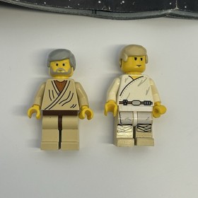 Lego Star Wars 7110 Landspeeder Manual + Figure ONLY Luke Skywalker + Obiwan