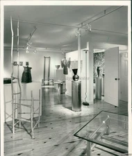 1989 Hoffman Gallery Language Assembly Installation Interior Design 8X10 Photo