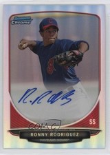 2013 Bowman Chrome Prospects Refractor 169/500 Ronny Rodriguez #BCP-RRO Auto 0lm