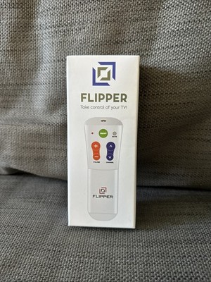 Flipper Big Button Universal TV Remote for Seniors, Dementia TVs and Cable