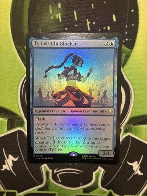 Ty Lee, Chi Blocker. Avatar The Last Airbender Foil Rare 0076 NM MTG