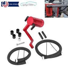 Red Oil Catch Can Z-Bracket fit for Dodge Scat Pack&Shaker 2011-2021 Challenger