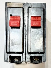 Bryant Westinghouse Eaton BR220 120/240VAC 20A 2-Pole Circuit Breaker SHIPS FREE