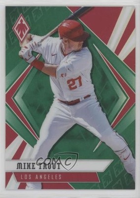2021 Panini Chronicles Phoenix Green 47/75 Mike Trout #19 0jr6