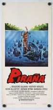 Piranha - original movie poster IT Locandina - Great Horror Art