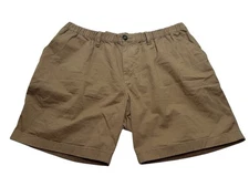 Men's Chubbies The Staples Original Stretch Khaki Shorts 7" Size XXL Dark Khaki