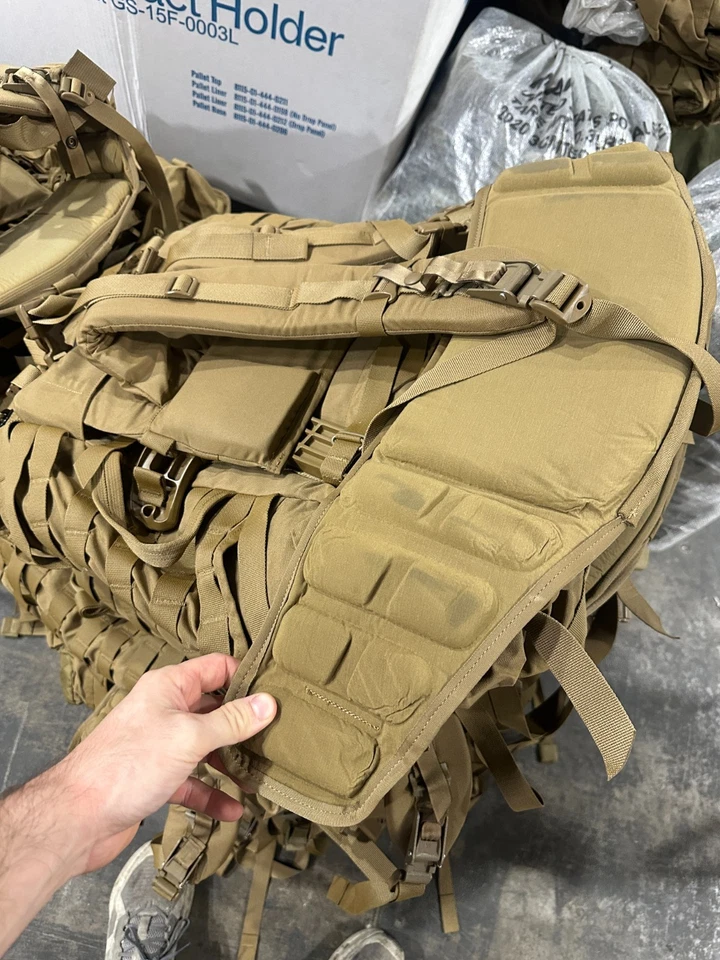 NUEVO USMC Paquete Principal Completo FILBE Coyote Mochila Grande Marco de Asalto Foto 3 de 4