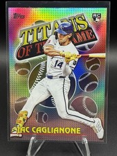 2026 Topps Series 1 Jac Caglianone Titans of the Game Insert RC #TOG-12 - Royals