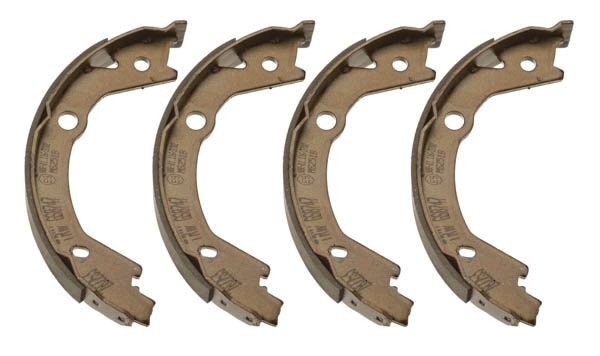 Freno de estacionamiento TRW GS8747 mâchoires haute friction anti corrosion