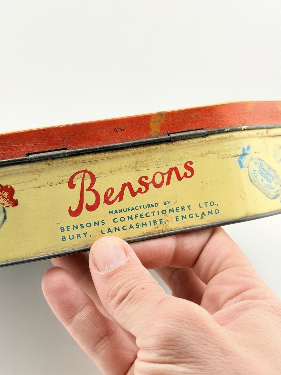Vintage Benson's Tin RMS Queen Mary Ship Candy Box England | eBay