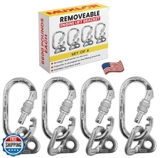 MUXLOR Tools 5600 lb - Removable Engine Lift Bracket for Crate Engine Hoist, 