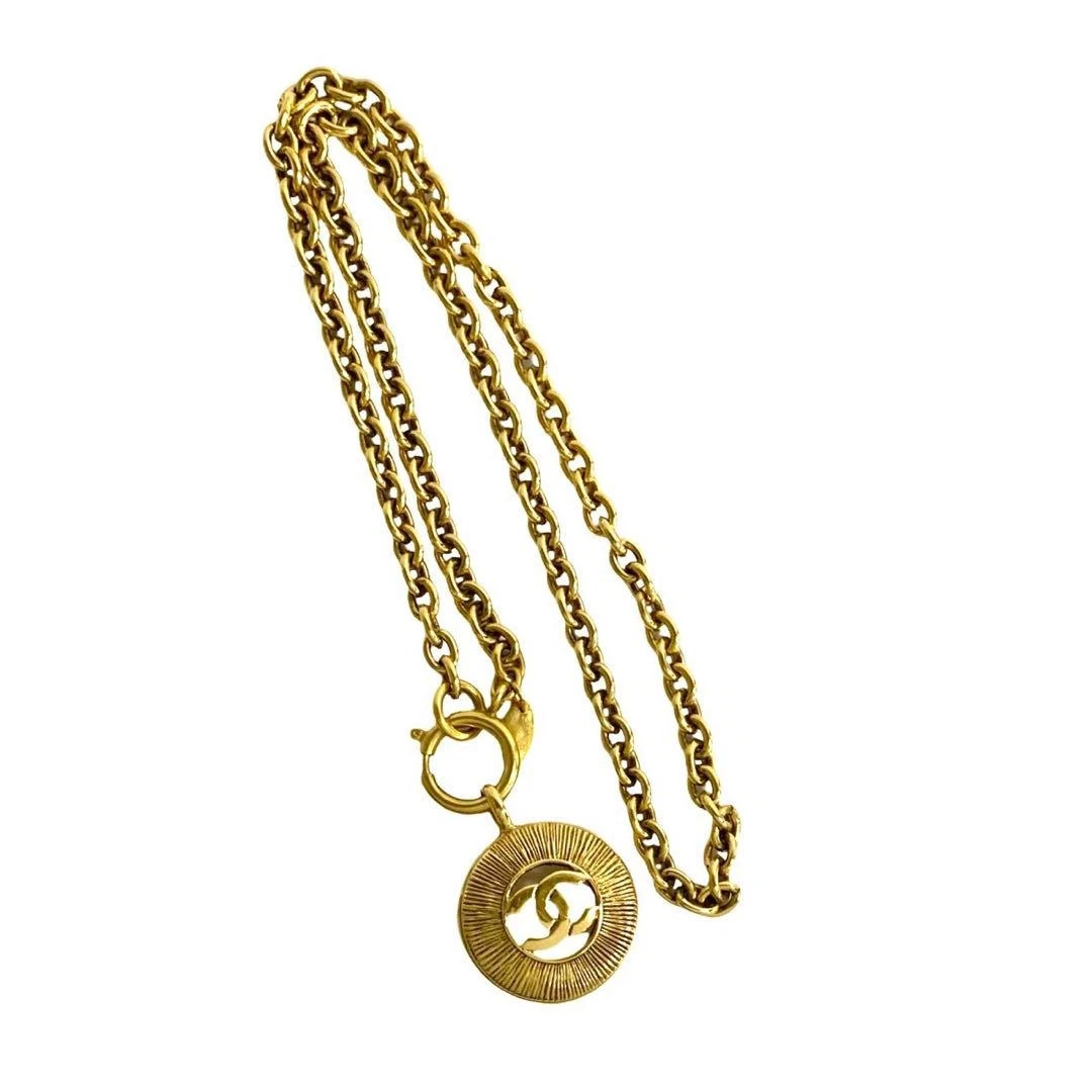 Collana CHANEL girocollo catena marchio cocco