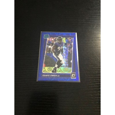 2021 Donruss Optic Blue Scope PRIZM Rated Rookie - Odafe Oweh Ravens!