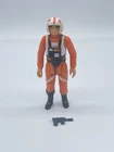 Vintage 1978 Star Wars X-Wing Pilot Luke Skywalker Action Figure Toy w/Blaster