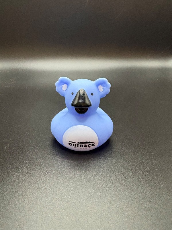 Outback Steakhouse Purple Koala Duck 2025 Collectible